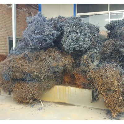 出后鍛件機加工后鐵屑