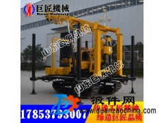 巨匠廠家直銷履帶水井鉆機路況在難走履帶打井機也行