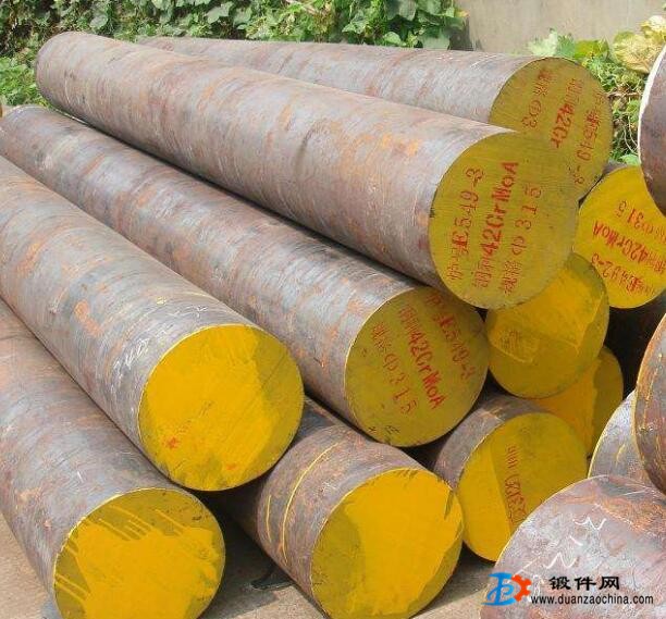 供應45#_40Cr_42CrMo 鍛件所用原材料