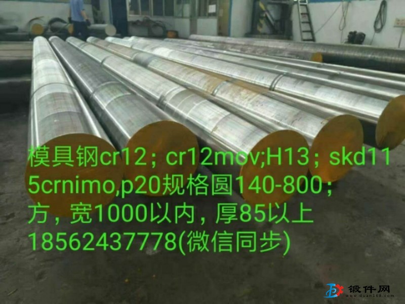 模具鋼鋼材，鋼錠，鍛材