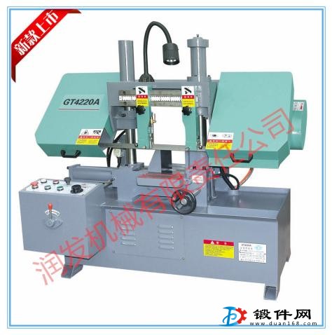 雙立柱結構 GT4220A小型液壓金屬帶鋸床