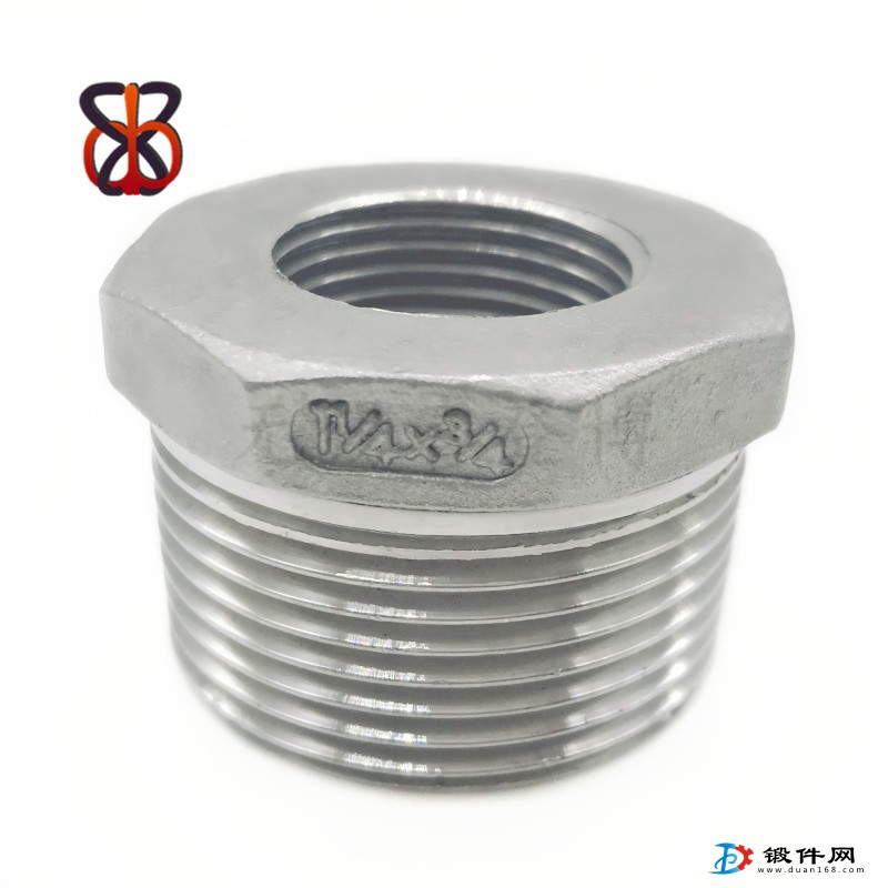 304不銹鋼內外絲補芯轉4分變徑接頭水暖配件精鑄件