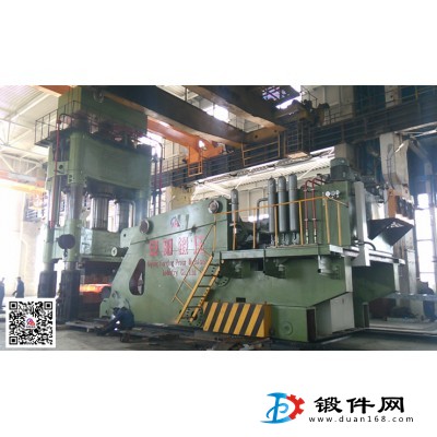 1600噸自由鍛壓力機三梁四柱液壓機寬臺面廠家直供