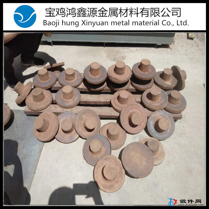 鈦合金鍛造廠家 鈦金屬鍛件定制 TC4鈦合金毛坯鍛造鴻鑫源