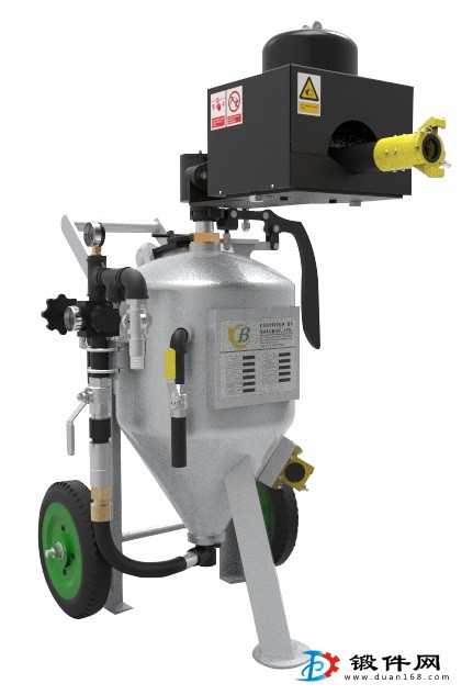 DB150桶式無塵手動噴砂機