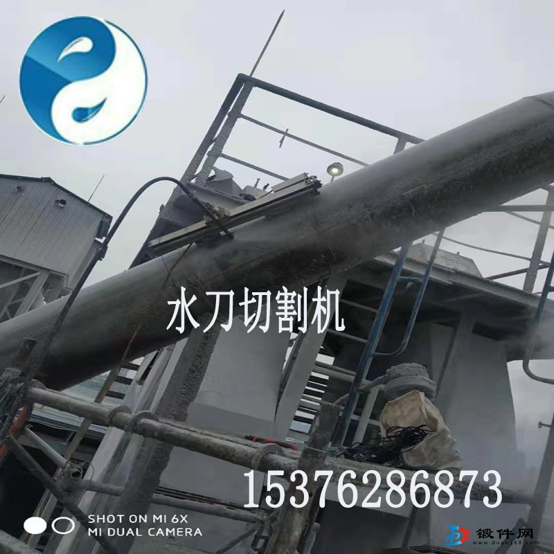 焦化廠拆除脫硫塔用便攜式高壓水刀