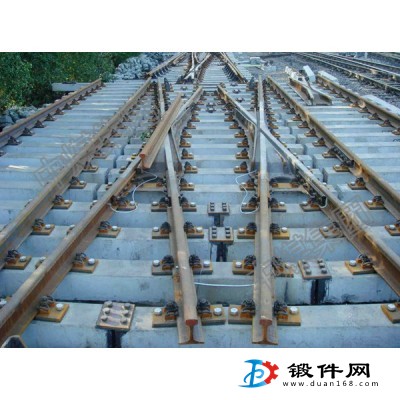 廠家直供礦用鋼軌道岔鐵路施工鋼軌道岔規格齊全38kg鋼軌道岔