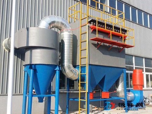 內蒙古鄂爾多斯澤潤20T鍋爐除塵器