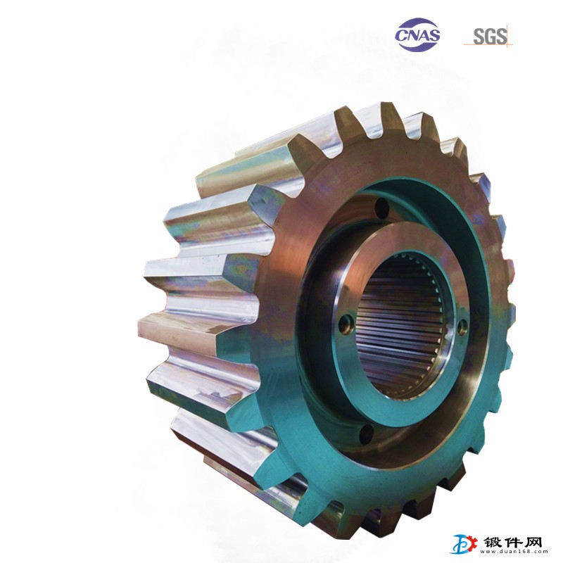 來圖定制鍛造大模數50齒輪