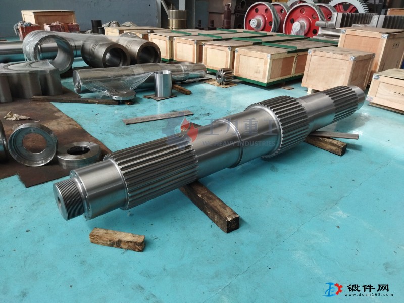 定制鍛造花鍵齒輪軸