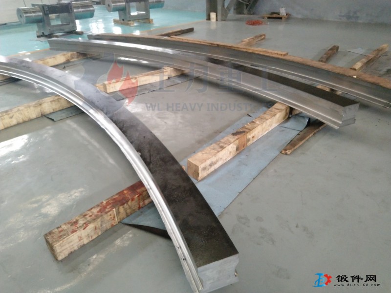 定制加工鍛造弧形分段回轉軌道