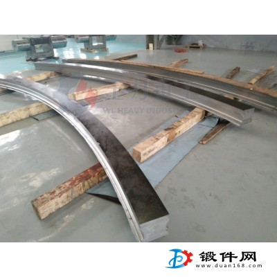 定制加工鍛造弧形分段回轉軌道