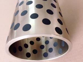 固體鑲嵌自潤滑軸承/石墨銅套/無油銅套/耐磨銅套/來圖定制